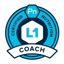Precision Nutrition certification badge